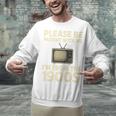 Please Be Patient With Me I'm From The 1900s Television Set Premium Unisex Sweatshirt