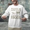 Please Be Patient I'm From The 1900s Vintage Over The Hill Premium Tri-Blend Unisex Sweatshirt
