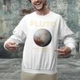Pluto Never Forget 1930-2006 Planet Space Science Nostalgia Premium Tri-Blend Unisex Sweatshirt