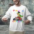 Pre k Graduation 2025 Pre-k Kindergarten Graduate Dinosaur Premium Tri-Blend Unisex Sweatshirt