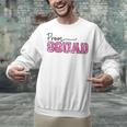 Prom Squad Prom Graduation Class Of 2024 Leopard Matching Unisex Sweatshirt