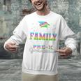 Proud Family Of PreK School Graduate 2024 Graduation Family Premium Unisex Sweatshirt