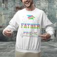 Proud Father Of PreK School Graduate 2024 Graduation Father Premium Unisex Sweatshirt