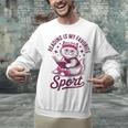 Reading Is My Favorite Sport Cat And Book Lover Women Unisex Sweatshirt