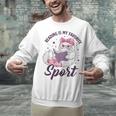 Reading Is My Favorite Sport Saying Cat And Book Lover Unisex Sweatshirt Reading Is My Favorite Sport Saying Cat And Book Lover Unisex Sweatshirt