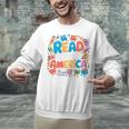 Reads Across Tee America Reading Teacher Books Reader Kids Unisex Sweatshirt