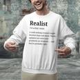 Realist Definition For Introverts Honest Personality Unisex Sweatshirt Realist Definition For Introverts Honest Personality Unisex Sweatshirt