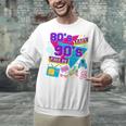 Retro 1980s 80's Baby 1990s 90's Made Me Nostalgia Birthday Premium Tri-Blend Unisex Sweatshirt