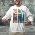 Retro Nineties Style Audio Tape Nostalgia Year 1990 Premium Tri-Blend Unisex Sweatshirt