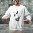 Rock & Roll Wizard Music Nostalgia Premium Tri-Blend Unisex Sweatshirt