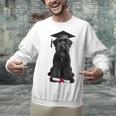 Russian Terrier Dog Graduation Cap Graduate Owner Grad Unisex Sweatshirt