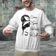 I Came I Saw I Had Anxiety So I Left Messy Bun Introvert Unisex Sweatshirt I Came I Saw I Had Anxiety So I Left Messy Bun Introvert Unisex Sweatshirt