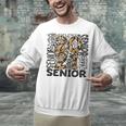 Senior 2021 Grad Class Of 2021 Graduation Leopard Cheetah Unisex Sweatshirt