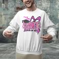 Senior 2027 Class Of 2027 Coquette Girl Pink Graduation 2027 Unisex Sweatshirt