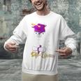 Senior Graduation 2020 Got My Dip-Llama Diploma Llama Pun Unisex Sweatshirt