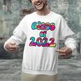 Senior Year 2022 Class Of 2022 Graduation Tie Dye Groovy Unisex Sweatshirt