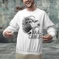 Sheep Baa Crow Caw Back Off Pun Tee For Introverts & Teens Unisex Sweatshirt Sheep Baa Crow Caw Back Off Pun Tee For Introverts & Teens Unisex Sweatshirt