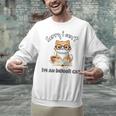 Sorry I Can't Indoor Cat Top For Introvert With Coffee Book Unisex Sweatshirt Sorry I Can't Indoor Cat Top For Introvert With Coffee Book Unisex Sweatshirt