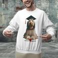 Spinone Italiano Dog Graduation Cap School Graduate Owner Men Women Kids Unisex Sweatshirt