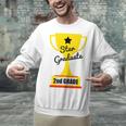 Star Graduate Second Grade Graduation Trophy Cup Unisex Sweatshirt