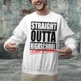 Straight Outta High School Class Of 2023 Graduation Unisex Sweatshirt