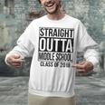 Straight Outta Middle School Graduation Unisex Sweatshirt