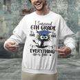 I Survived 6th Grade Graduated Cat Graduation For Men Women Girls Kids Unisex Sweatshirt