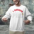 I Survived My Wife's PhD Graduation Slim Fit Shirt Unisex Sweatshirt
