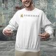 Thanksgiving Fun Nostalgia Pixels Shopping Therapy Unisex Sweatshirt
