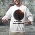 Total Solar Eclipse April 2024 Sky Watcher Memory Unisex Sweatshirt