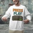 VHS Cassette Retro Analog Nostalgia Theme Premium Unisex Sweatshirt VHS Cassette Retro Analog Nostalgia Theme Premium Unisex Sweatshirt