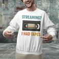 VHS Cassette Tape Retro 80s 90s Nostalgia Premium Unisex Sweatshirt