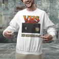 VHS Tape Nostalgia Old School Technology Humor Premium Unisex Sweatshirt