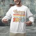 Vintage 1970 Birthday Retro Style 70's Born Nostalgia Outfit Premium Tri-Blend Unisex Sweatshirt Vintage 1970 Birthday Retro Style 70's Born Nostalgia Outfit Premium Tri-Blend Unisex Sweatshirt