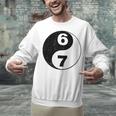 Vintage 6 7 Yin Yang Namaste Six Seven Nostalgia Unisex Sweatshirt