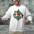 Vintage Carousel Horse Merry Go Round Nostalgia Art Premium Unisex Sweatshirt