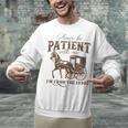Vintage Please Be Patient With Me I'm From The 1900s On Back Unisex Sweatshirt Vintage Please Be Patient With Me I'm From The 1900s On Back Unisex Sweatshirt