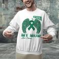 I Wear Green In Memory Of My Mom Liver Cancer Awareness Day Unisex Sweatshirt I Wear Green In Memory Of My Mom Liver Cancer Awareness Day Unisex Sweatshirt