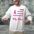 I Wear Pink In Memory Of My Mom Breast Cancer Awareness Premium Tri-Blend Unisex Sweatshirt I Wear Pink In Memory Of My Mom Breast Cancer Awareness Premium Tri-Blend Unisex Sweatshirt
