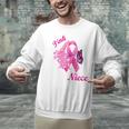 I Wear Pink In Memory Of My Niece Breast Cancer Awareness Unisex Sweatshirt