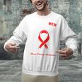 I Wear Red In Memory Of My Mom Heart Disease Awareness Month Unisex Sweatshirt
