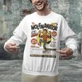 Werewolf Wolfmanator Nostalgia Vintage Halloween Unisex Sweatshirt