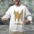 Yk2 Cat With Tomboy Tail 90s Nostalgia Downtown Indie Premium Tri-Blend Unisex Sweatshirt Yk2 Cat With Tomboy Tail 90s Nostalgia Downtown Indie Premium Tri-Blend Unisex Sweatshirt