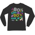 1980s 80's Baby 1990s 90's Made Me Birthday Nostalgia Vibes Unisex Long Sleeve T-Shirt