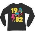1982 Retro Raised In The 80s Old School Nostalgia Vibes Unisex Long Sleeve T-Shirt