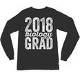 2018 Biology Graduation Biologist Graduate Degree Unisex Long Sleeve T-Shirt