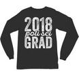 2018 Political Science Graduation Graduate Degree Unisex Long Sleeve T-Shirt