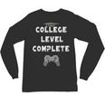 2019 College Level Complete Gamer Graduation Shirts Unisex Long Sleeve T-Shirt