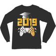 2019 High School Graduation Shirt Gamer Graduate Unisex Long Sleeve T-Shirt