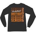 2026 Basketball Senior Brother Graduation Matching Family Unisex Long Sleeve T-Shirt